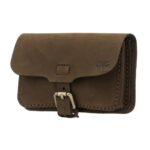 B&A bőr fekvő övtáska 2 belső rekesszel - Image 3