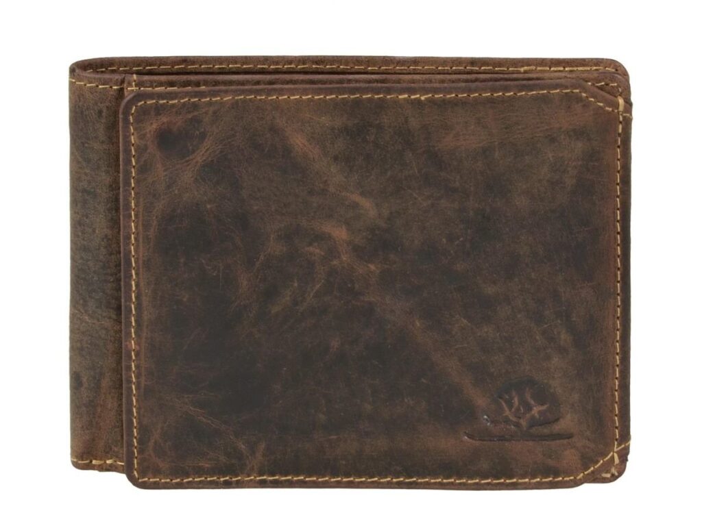 1705B-25 Greenburry Bőr pénztárca 12×9 cm - Image 1