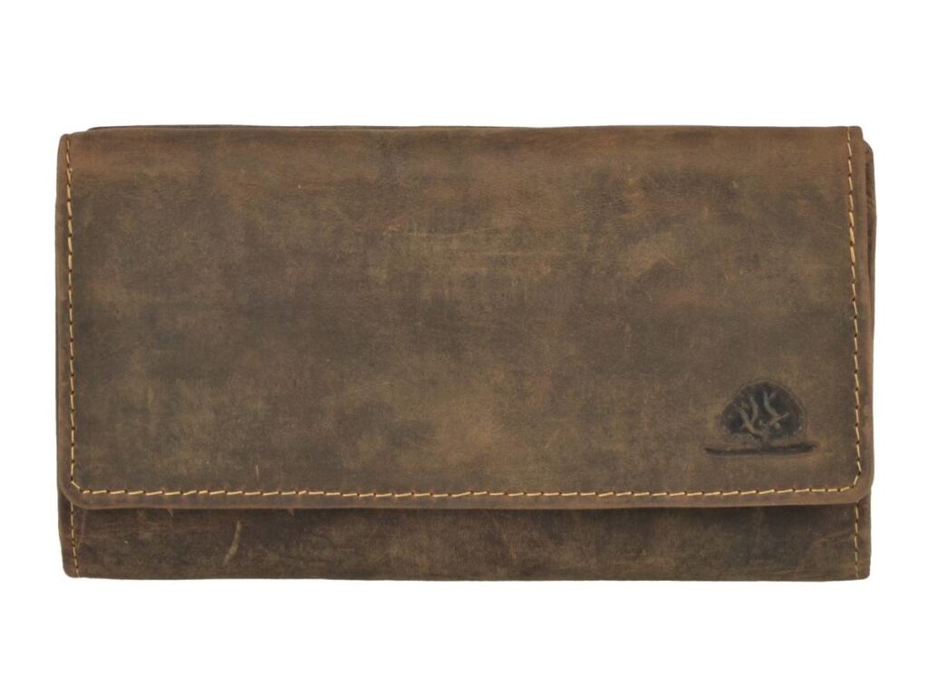 1817-25 Greenburry Bőr pénztárca 18x10cm 16 kártyatartóval - Image 1