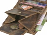 Greenburry bőr pénztárca 10x12cm láncos motorkerékpár motívummal - Image 3