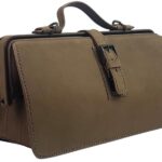 B&A prémium bivalybőr orvosi táska belső zsebekkel 43*24 cm