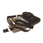 B&A Bőr A/4 méretű oldaltáska - Image 2