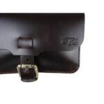 B&A bőr fekvő övtáska 2 belső rekesszel - Image 4