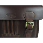 B&A bőr tolltartós mini női aktatáska állítható hosszúfogóval 33*23,5 - Image 4