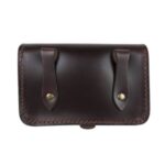 B&A bőr fekvő övtáska két belső rekesszel 14*6*10 cm - Image 5