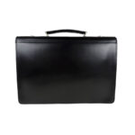 B&A bőr sarokdíszes férfi táska tolltartóval tároló rekeszekkel A/4es iratok tárolására 39*25,5 cm - Image 12