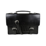 B&A bőr sarokdíszes férfi táska tolltartóval tároló rekeszekkel A/4es iratok tárolására 39*25,5 cm - Image 10