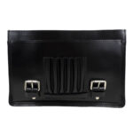 B&A bőr sarokdíszes férfi táska tolltartóval tároló rekeszekkel A/4es iratok tárolására 39*25,5 cm - Image 14