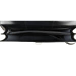 B&A fekete klasszikus elegáns merevfalú  női bőr üzleti táska 38*26 cm - Image 3