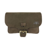 B&A bőr fekvő övtáska két belső rekesszel 14*6*10 cm - Image 4