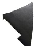 1 tenyér fekete marhabőr